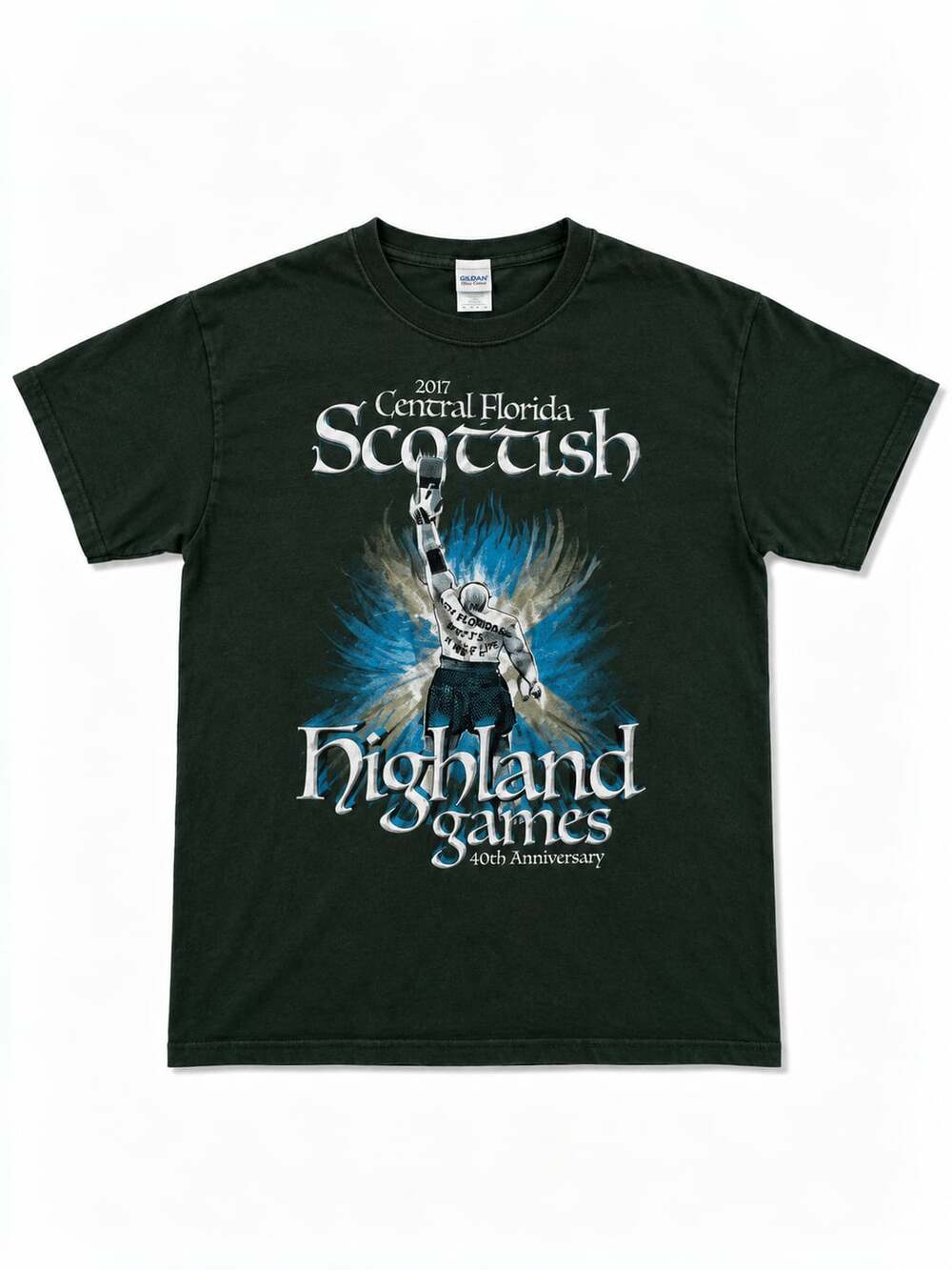 Gildan Central Florida Scottish Highland Games 2017 T-Shirt